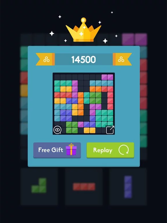 Изображение игры: 100! Block Puzzle Tentris