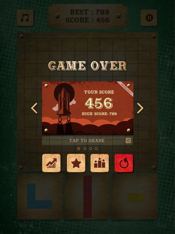 Изображение игры: Retro Block Puzzle Game