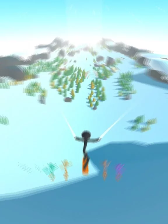 Изображение игры: Stickman Snow Ride