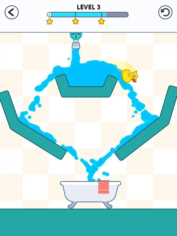 Изображение игры: Splash The Duck