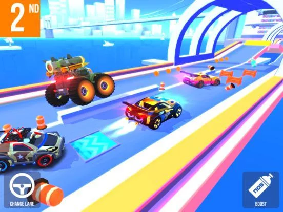 Изображение игры: SUP Multiplayer: Race cars