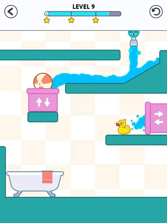 Изображение игры: Splash The Duck
