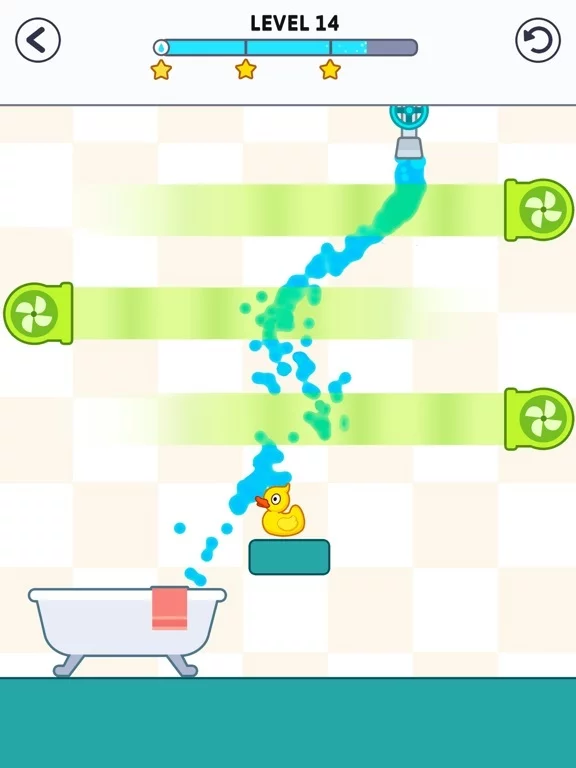 Изображение игры: Splash The Duck