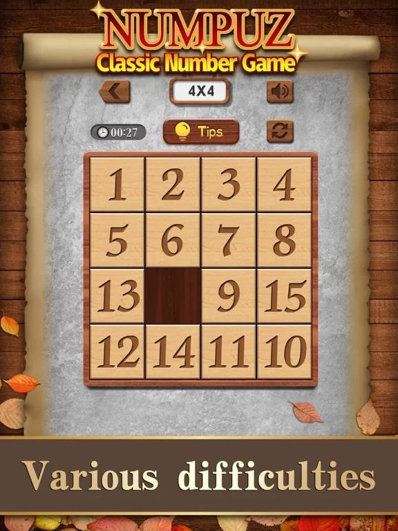 Изображение игры: Numpuz：Classic Number Game