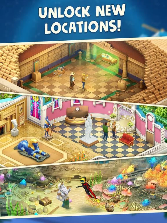 Изображение игры: My Museum Story: Mystery Match