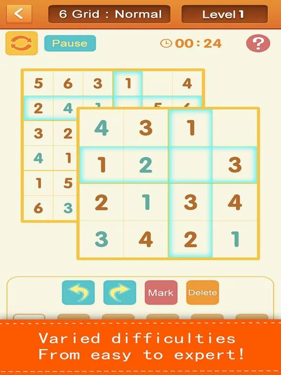 Изображение игры: Sudoku - number puzzles
