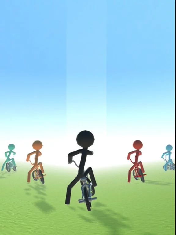 Изображение игры: Stickman Riders