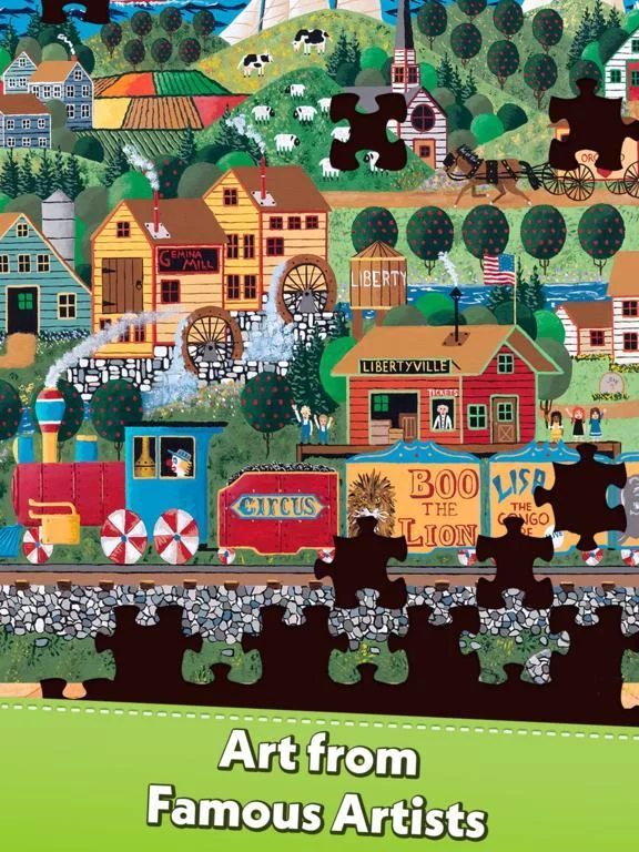 Изображение игры: Jigsaw Puzzle Pro