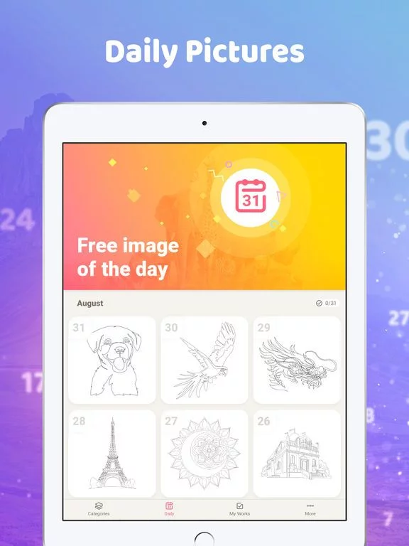 Изображение игры: Dot to dot: Connect the dots!