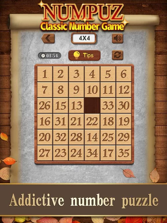 Изображение игры: Numpuz：Classic Number Game