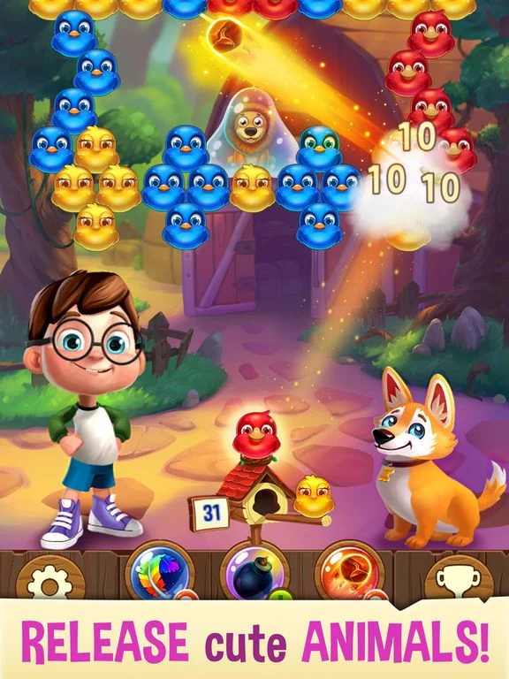 Изображение игры: Bubble Birds V - Shooter