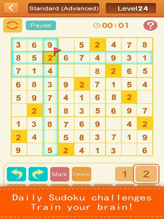 Изображение игры: Sudoku - number puzzles