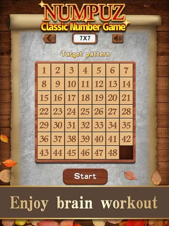 Изображение игры: Numpuz：Classic Number Game