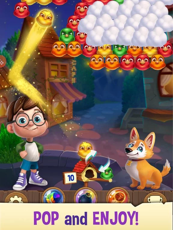 Изображение игры: Bubble Birds V - Shooter