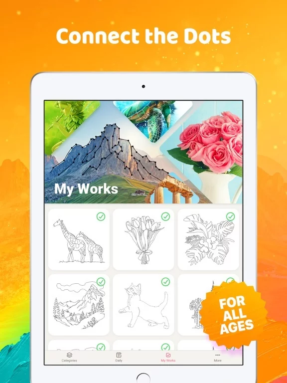 Изображение игры: Dot to dot: Connect the dots!