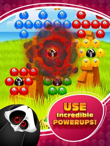 Изображение игры: Bubble Birds 3 - Match 3 Puzzle Shooter Game