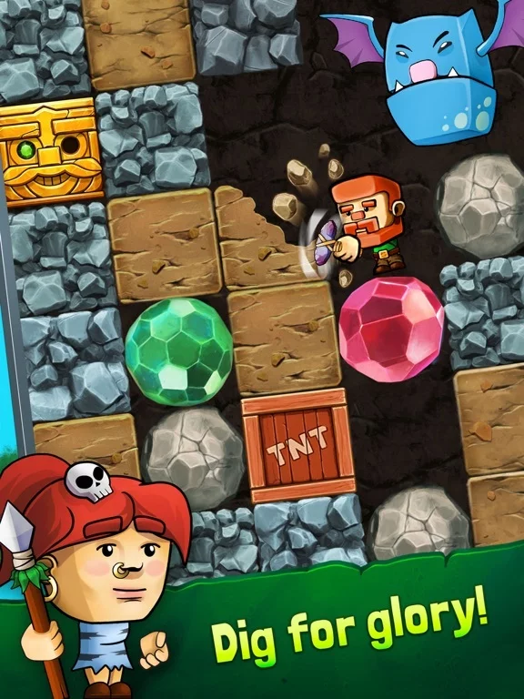 Изображение игры: Dig Out! - Dungeon Mine