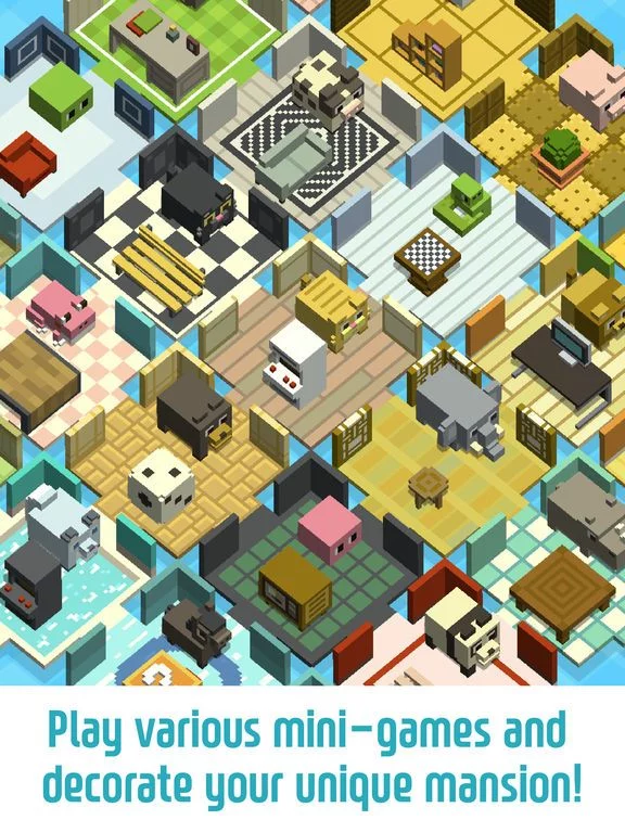 Изображение игры: Animal house: with puzzles