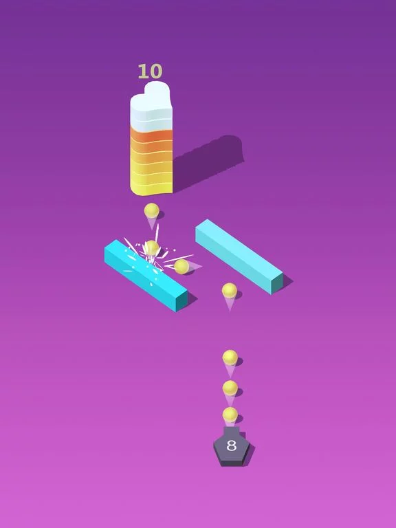 Изображение игры: Cannon Bounce