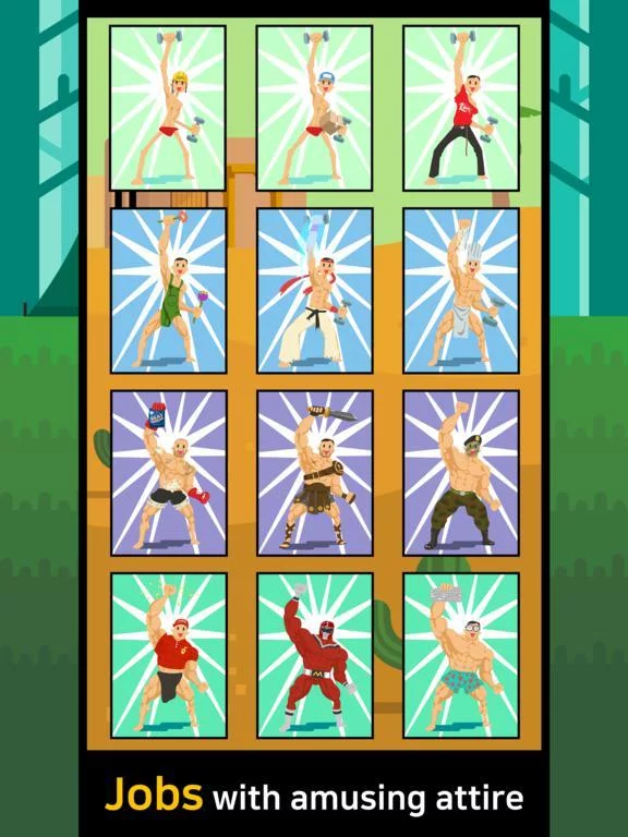 Изображение игры: Muscle King!