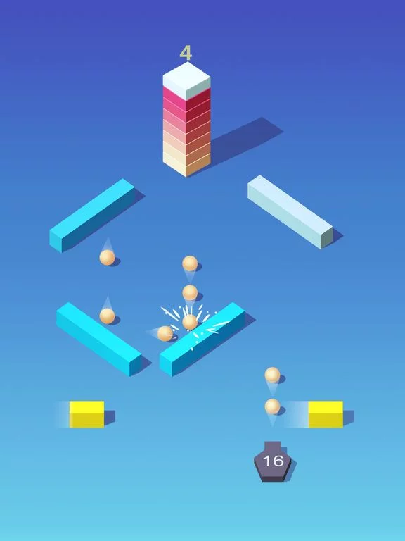 Изображение игры: Cannon Bounce