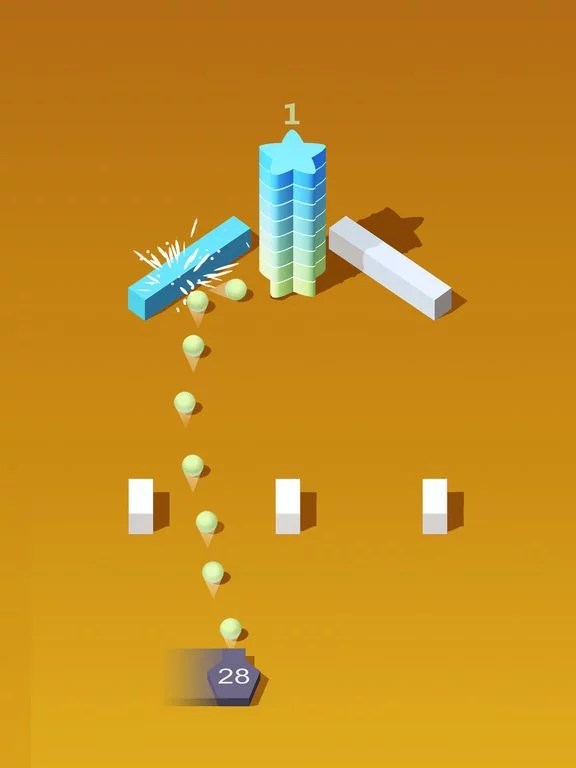 Изображение игры: Cannon Bounce