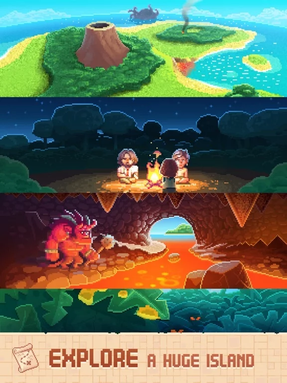 Изображение игры: Tinker Island: Survival Story