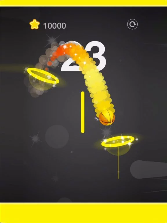 Изображение игры: Hoop Run - Basketball on Fire