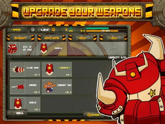 Изображение игры: Warbot Assault