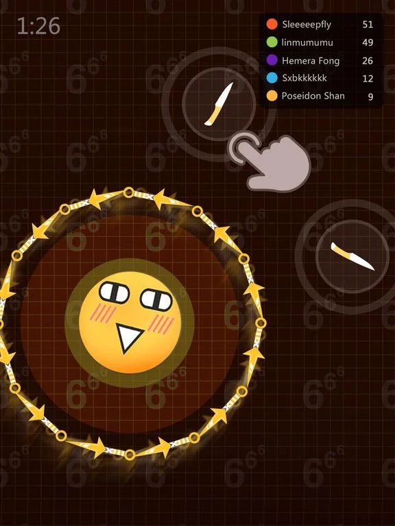 Изображение игры: Knife.io!