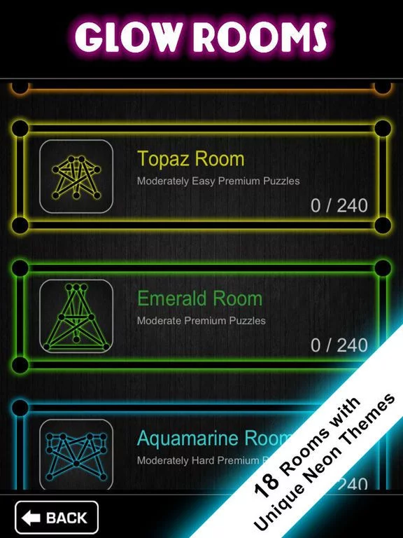 Изображение игры: Glow - neon puzzle games