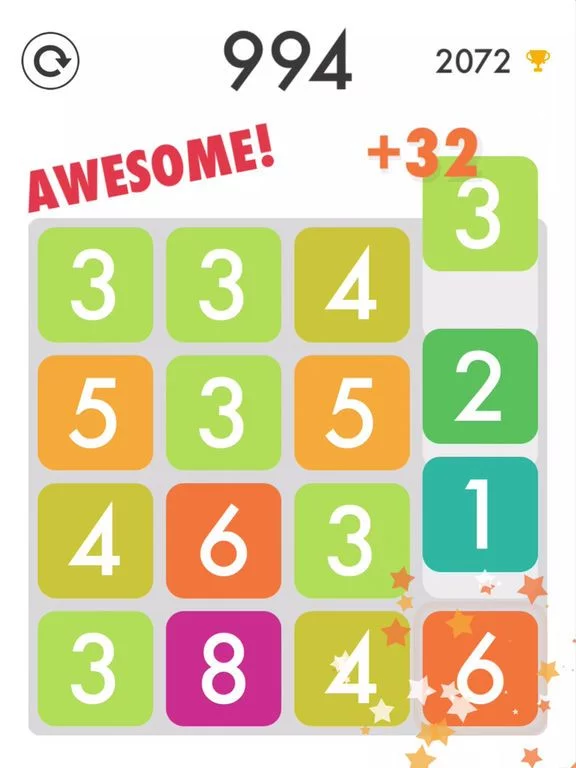 Изображение игры: Tile Fuse