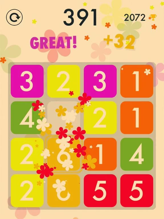 Изображение игры: Tile Fuse