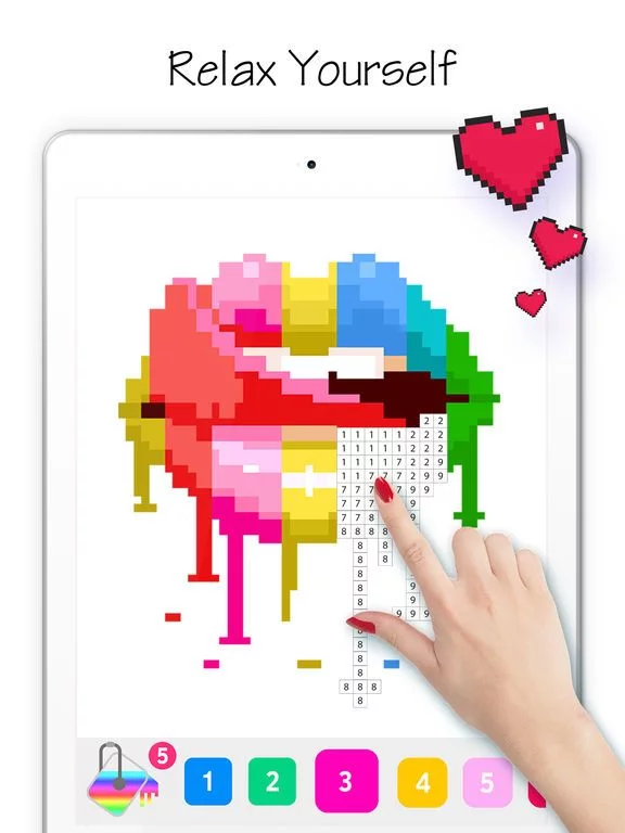 Изображение игры: Coloring Life -Number Coloring