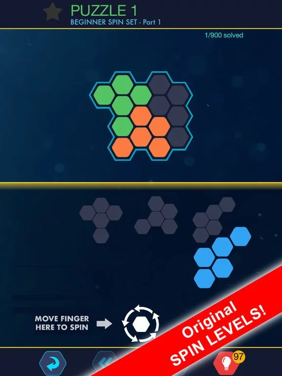 Изображение игры: Hexa Block Ultimate! with Spin