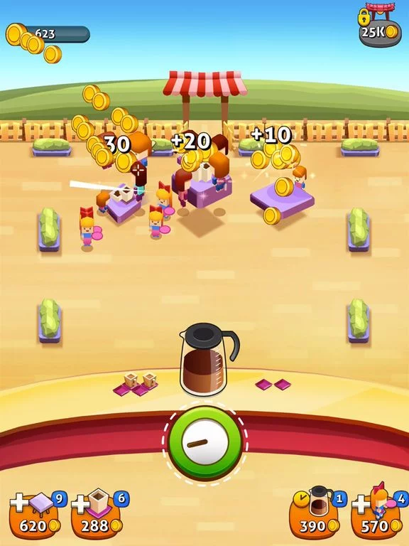 Изображение игры: Tap Cafe - Idle Manager