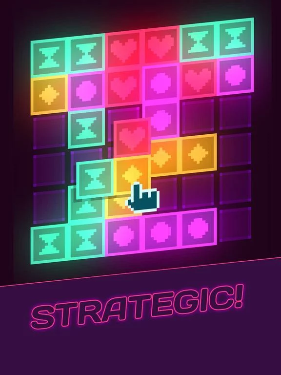 Изображение игры: GlowGrid 2