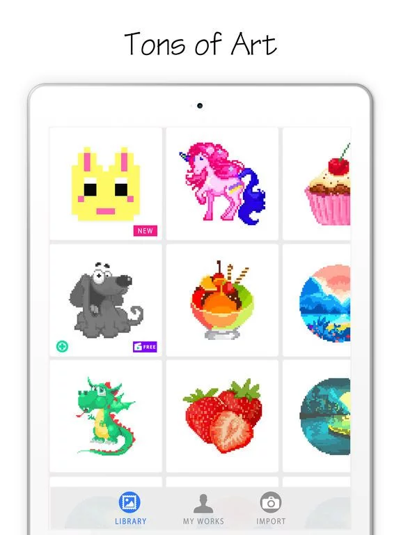 Изображение игры: Coloring Life -Number Coloring