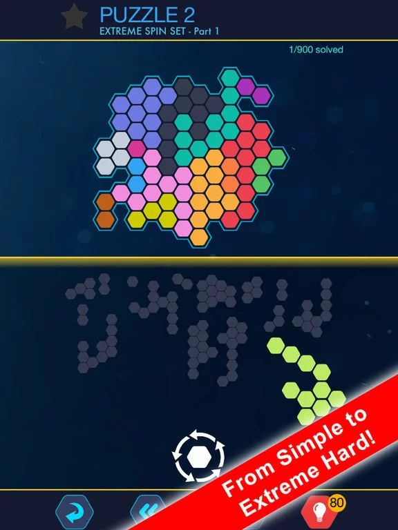 Изображение игры: Hexa Block Ultimate! with Spin