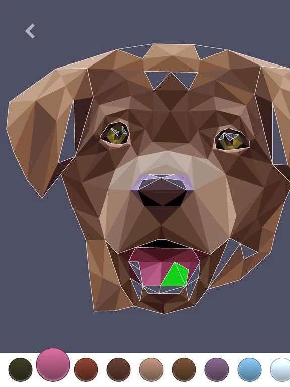 Изображение игры: PolyGO - LowPoly Coloring Book