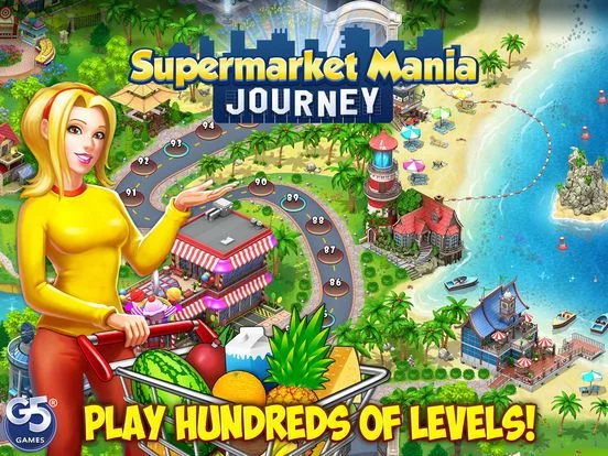 Изображение игры: Supermarket Mania Journey