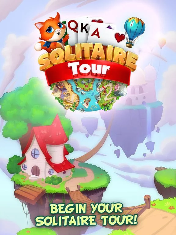 Изображение игры: Solitaire Tour