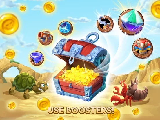 Изображение игры: Pirates & Pearls: Match 3 Game