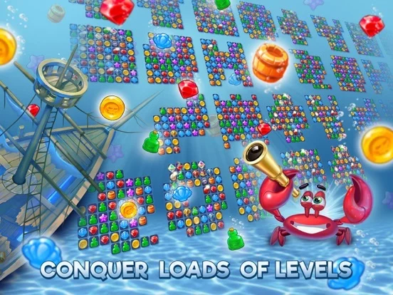 Изображение игры: Pirates & Pearls: Match 3 Game