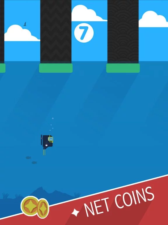 Изображение игры: Ninja Dive