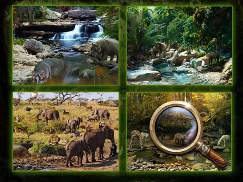 Изображение игры: Animal Kingdom - A Hidden Object Fantasy Game Free