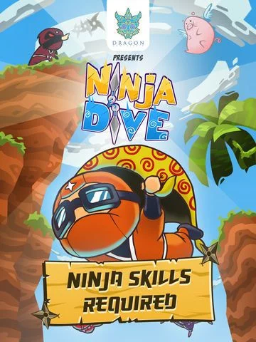 Изображение игры: Ninja Dive