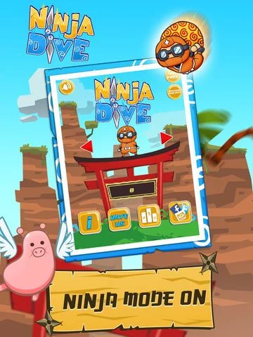 Изображение игры: Ninja Dive