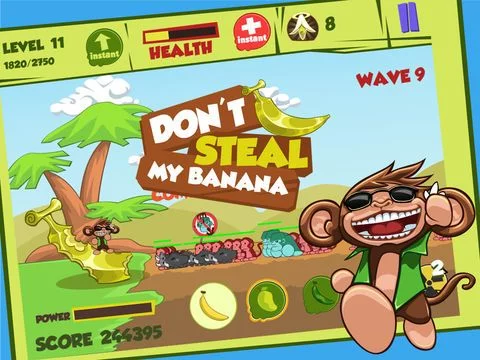 Изображение игры: Don't Steal My Banana