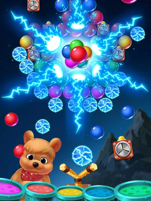 Изображение игры: Bubble Shooter Bear Pop